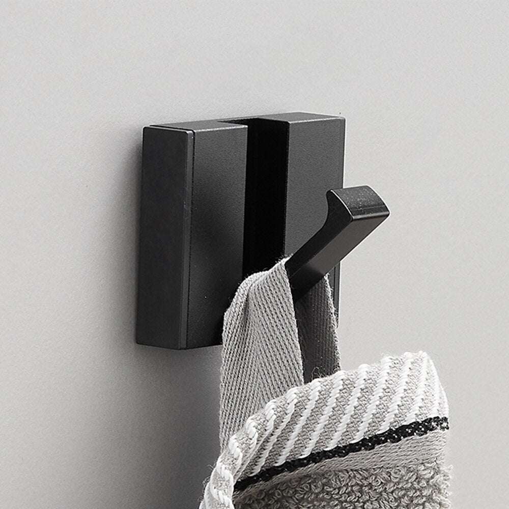 Perchero de pared moderno Palermo - Perchero metal negro